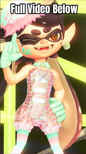 Callie & Marie dances in Springfest 2026 #youtubeshorts #splatoon3 #springfest #squidsisters #shorts