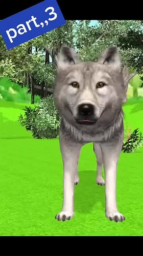 Captivating Wolf Interactions in Animated Adventure
