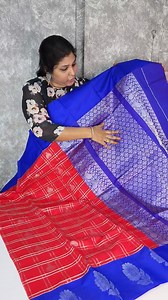 1K views · 12 reactions | Bookings:9600047253 ( Madhangi ) #Clearancesale #silkcottonsarees with silver zari weaving Contrast blouse Contrast grand zari weaving pallu Price:950+⛵ | YAZHE Creations | Facebook