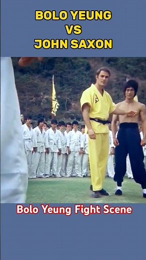 Bolo Yeung VS John Saxon Fight Scene #shortmovie #actionmovie #kungfu #karate
