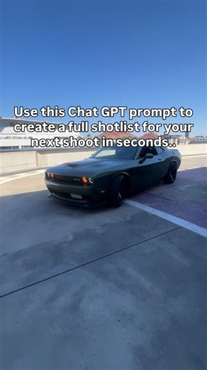 || Photos • Videos • Live Streams on Instagram: "You are a professional cinematographer. Create a detailed shot list for [insert type of video: e.g., cinematic travel vlog, social media promo, wedding, short film]. The shot list should include: 1. Camera Angles – (wide, close-up, overhead, etc.) 2. Shot Types – (establishing, b-roll, transition shots, etc.) 3. Camera Movements – (pan, tilt, dolly, tracking, etc.) 4. Lens & Focal Length – (recommended focal lengths and lens type) 5. Lighting Setu