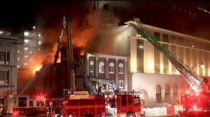 3-alarm fire destroys building in downtown Salt Lake
