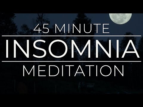 Insomnia Meditation - 45 Minutes to Fall Asleep with Ally Boothroyd