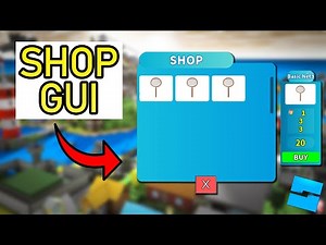 How to Create a Shop GUI in Roblox! Ep 1 (Building the GUI)