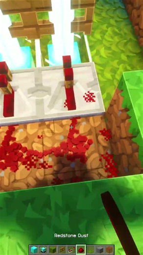 Minecraft Invisible Door💀 (World's Smallest Violin) #minecraft #shorts