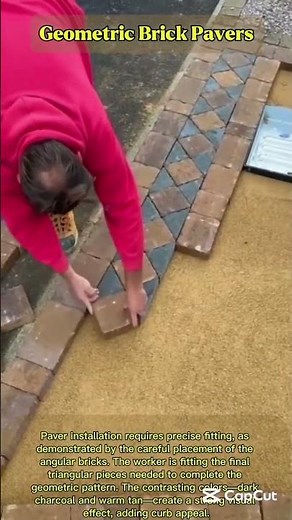 Creating a Diamond Paver Driveway Border