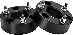 dynofit 2.5" Front Leveling Lift Kits for 2006-2019-2023 Dodge Ram 1500 4WD, 2005-2011 Dodge Dakota 2WD, Raise 2.5 Inch Front Strut Spacer Suspension Lift Spacers