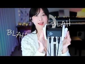 ASMR l Relaxing tapping & whispering 3DIO