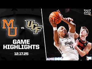Mercer vs. UCF Game Highlights | 2025-26 Big 12 Men’s Basketball