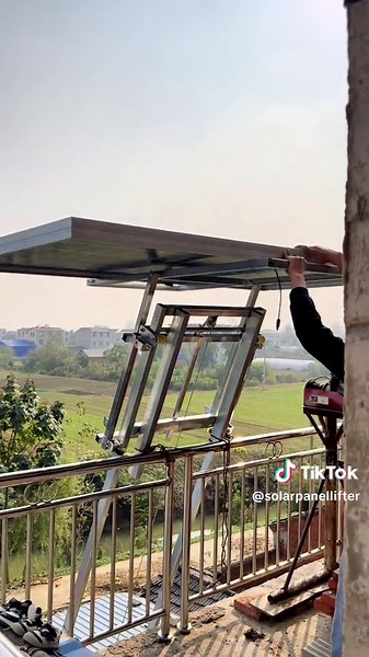 Solar Panel Lifter Ladder Inquiry and Pricing Information