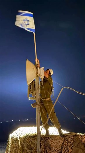 1.9K views · 13K reactions | IDF soldiers in Gaza placing Israeli flags along the route where the hostages will return Home. Pray for their safe return and healing. | Jerusalem Dateline | Facebook