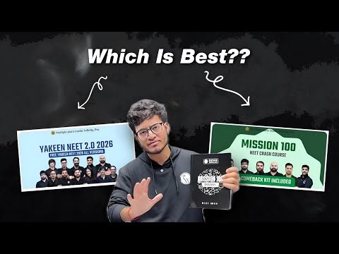Mission 100 or Yakeen 2.0 ?? Review video by vipin sir ❤️‍🔥