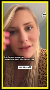 184K views · 1.2K reactions | Cheering for a billionaire who hates overtime pay... irony at its finest 樂 (via crickayaii2 on TikTok) | NowThis Impact | Facebook