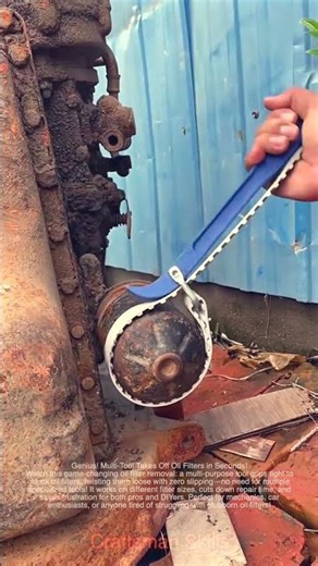 Genius! Multi-Tool Takes Off Oil Filters in Seconds!
