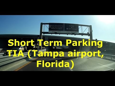How get to Short Term Parking, Tampa airport (TIA). Coming from Brooksville.