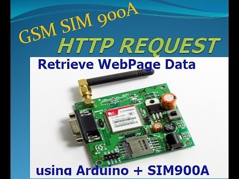 GSM with Arduino - HTTP GET REQUEST - Retrieve Data from Webpage