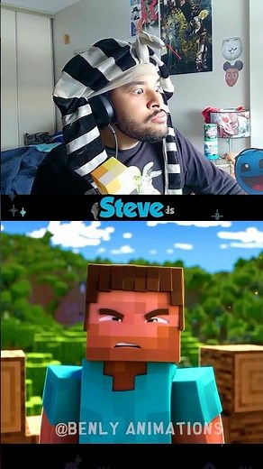 Bro did “I AM STEVE.” 🤯 Animated