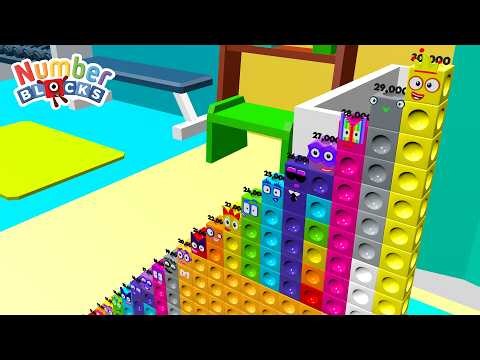 Learn Counting with Numberblocks 1 to 100 🌟 Fun Math Practice for Kids at Home Today!