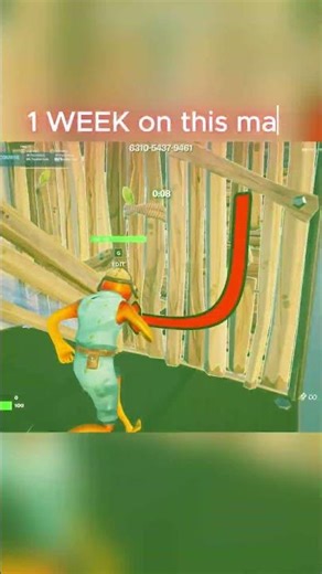 I got better in only ONE WEEK 😱 #fortnite #fortniteclips