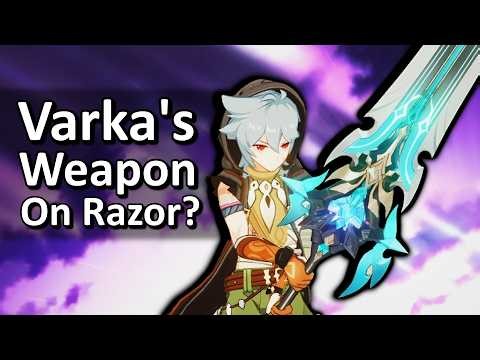 I Put Varka's Weapon on His Dog - Weapons Only