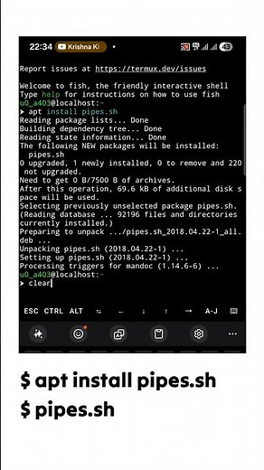 Termux Cool Command 😈😈😈 #shorts #termux