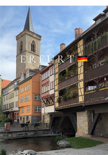 Discover Small Florence in Erfurt, Germany