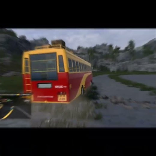 KSRTC Bus Driving in Water #shorts #gaming #ets2 #ets2mod #ets2mods #ets2game #ets2mp #ets2gameplay