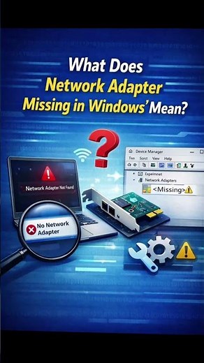 How to Fix Network Adapter Missing in Windows 2026