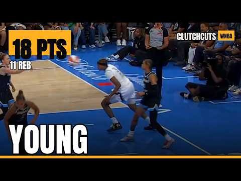 Jackie Young 18 PTS 11 REB Full Highlights | Aces vs Sky 8/1/2026