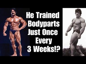 He Trained Bodyparts Just Once Every 3 Weeks!? (And Got THAT Big!?)