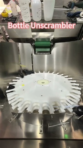 Bottle Unscrambler | Automatic Bottle Sorting & Feeding Machine
