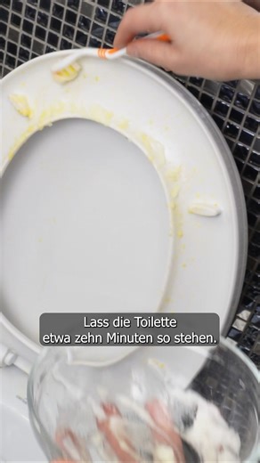 Hausmittel zum Entfernen gelber Flecken von der Toilettenbrille 🚽 | Schlaue Tricks
