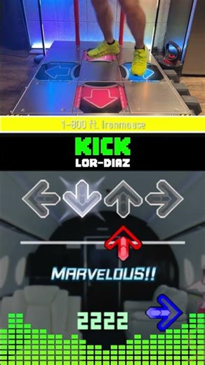 2K COMBO? | 1-800 ft Ironmouse by bbno$ | StepMANIA Vertical