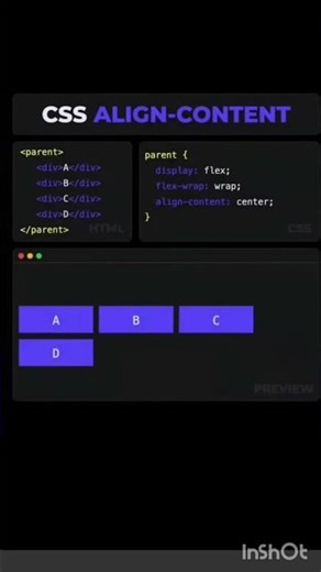 css align content #coding #html #html5 #css #css3 #java #javascript #php #vscode #code