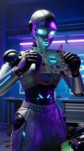 “Cyber Bride 2050: no fabric, just forgotten futures rewired into couture.” ⚡#view #viral #reels