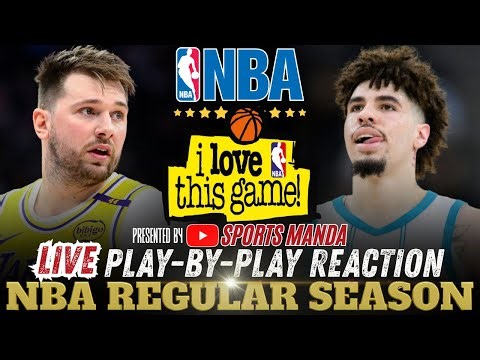 🔴LAKERS VS CHARLOTTE │ 2026 NBA REGULAR SEASON - Basketball Play-By-Play Reaction & Scoreboard