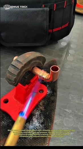 This Genius Copper Pipe Bending Hack Will Blow Your Mind (Fast & Precise!)