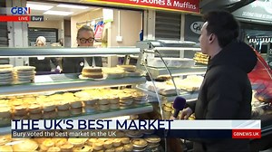 ‘You can get everything you want and it’s a really good price for everything’ GB News North West Reporter, Bradley Harris, reports from Bury Market in Greater Manchester which has been voted the UK’s best market. 📺Freeview 236, Sky 515, Virgin 626 📻DAB | GB News