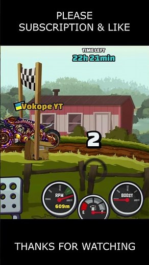 🎧 Is ROTATOR A Top Today? 🎧 (ICC2 Track11-V1) - Hill Climb Racing 2 #shorts #hcr2