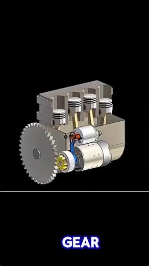 The Hidden Power Behind Engine Start! ⚙️🔋 #shorts