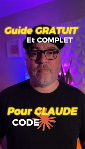 Guide Complet et Gratuit pour Maîtriser Claude Code Ici je te présente un guide complet et gratuit pour apprendre à utiliser Claude Code. Je te montre comment intégrer Claude Code dans ton flux de travail, utiliser son API, créer des serveurs et des clients MCP, et l'intégrer dans Google Vertex. Chaque module contient plusieurs conférences gratuites, des heures de vidéos, des quiz pour tester ta compréhension et un certificat de réussite à la fin. #ClaudeCode #GuideGratuit #DéveloppementCloud #A