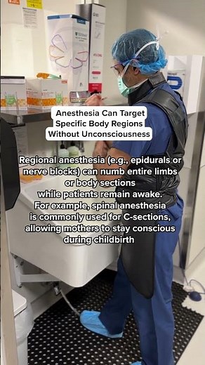 Anesthesia While Awake