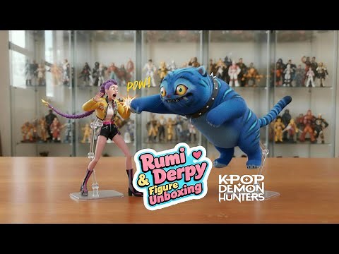 Rumi & Derpy Figure Unboxing! | KPOP DEMON HUNTERS