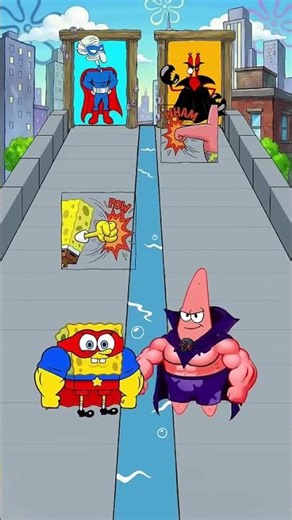Alien vs Astronaut Spongebob x Patrick Star