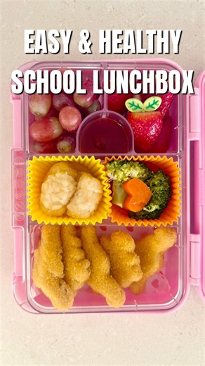 Easy & Healthy Lunchbox for Kids 🥗 | 10 Minute School Lunch Ideas