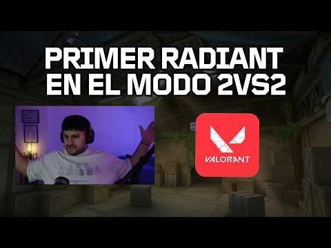 LLEGO A RADIANT EN EL 2VS2 DE VALORANT | RANKEDS SKIRMISH | 240 HZ