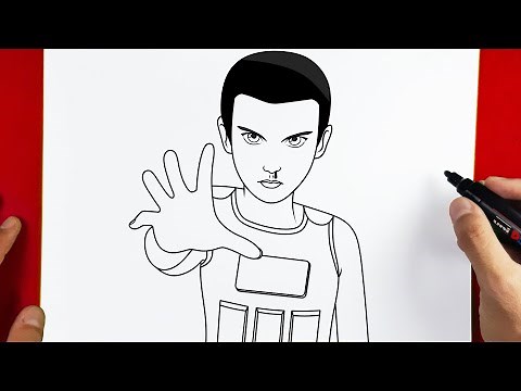 How to Draw Eleven - Stranger Things 4