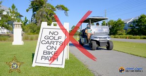 Street Legal Golf Carts - Can They be Driven on Sidewalks or Bike Paths? | Street Legal Golf Cart Rentals