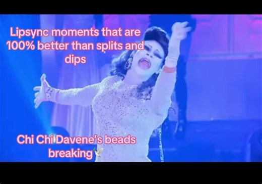 ”I get so emotional baby every time i here with you”- Whitney Houston These are moments that are 100% better than splits and dips💋 Let me know which moment was you favorite!#foryoupage❤️❤️ #dragrace #notyouraveragemascorfem #iamstuckwherethetradeleftme #forupage