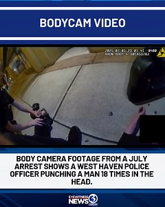199K views · 618 reactions | The incident led to second-degree assault charges against Officer Richard Naccarato. FULL STORY: https://www.wfsb.com/2025/12/11/body-camera-footage-shows-west-haven-officer-punching-man-18-times/ | WFSB - Channel 3 Eyewitness News | Facebook